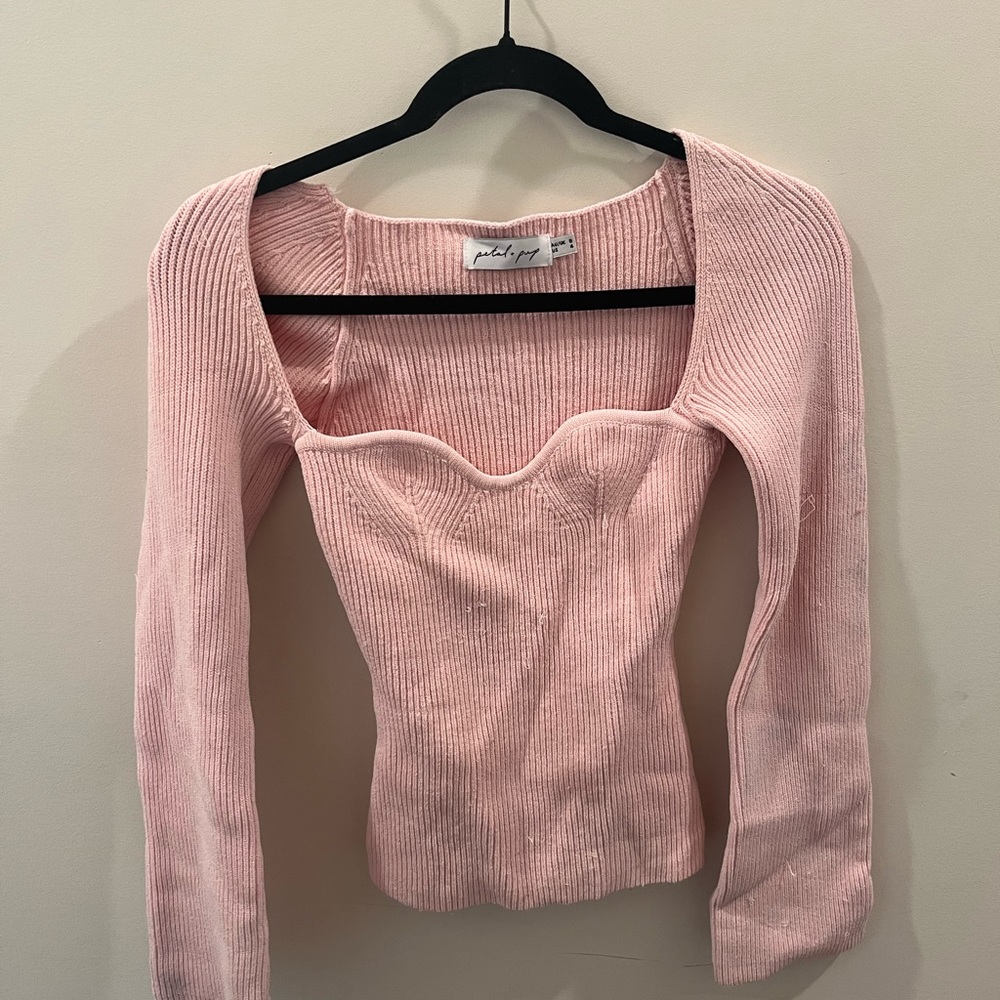 Petal and Pup Sweater